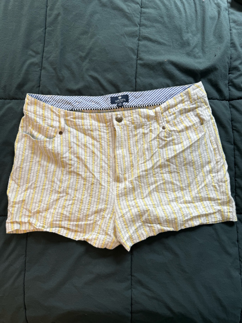 Sperry Striped Seersucker Summer Shorts
